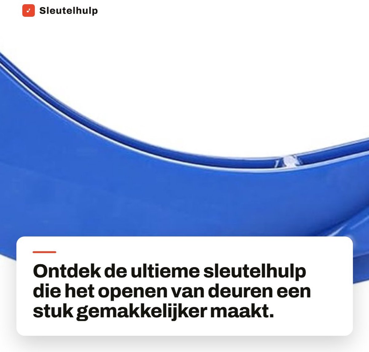 Dailygoods- Sleutelhulp voor ouderen - Sleuteldraaihulp - Artritis - Deur openen - Handige tool - Verstelbaar ontwerp - Sleuteldraaier