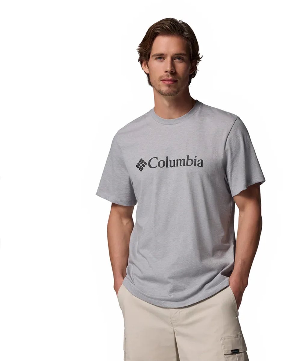 Columbia Csc Basic Logo™ T-shirt Met Korte Mouwen Man Grijs