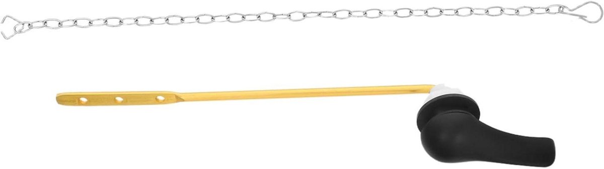 Toilet Hendel Vervanging - Spoelhendel Toilet Drukknoppen Toilet - Toilet Reparatie - Universele Pasvorm - 26.3 cm - Multi