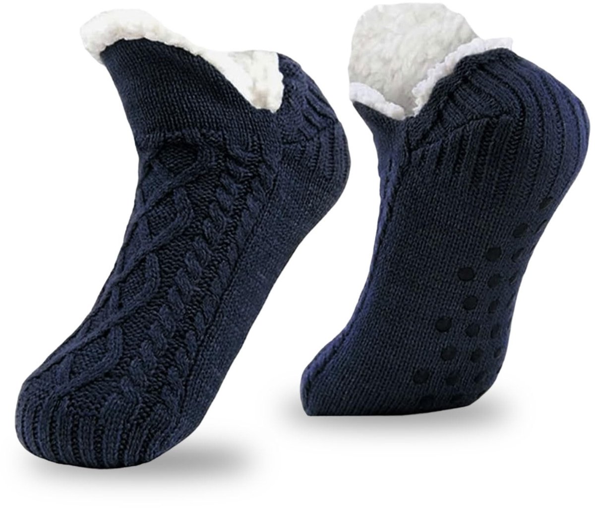 aladdien - Slippersokken - Warm - Antislip en Fluffy - Ideaal voor Thuis - Comfortabel - Geschikt voor Yoga - Volwassenen