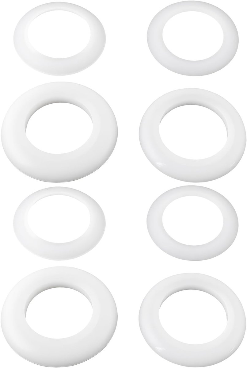 Silicone Pop-Up Drain Plug Seal Kit - 2 Set voor 40MM Brass Sink Fittings