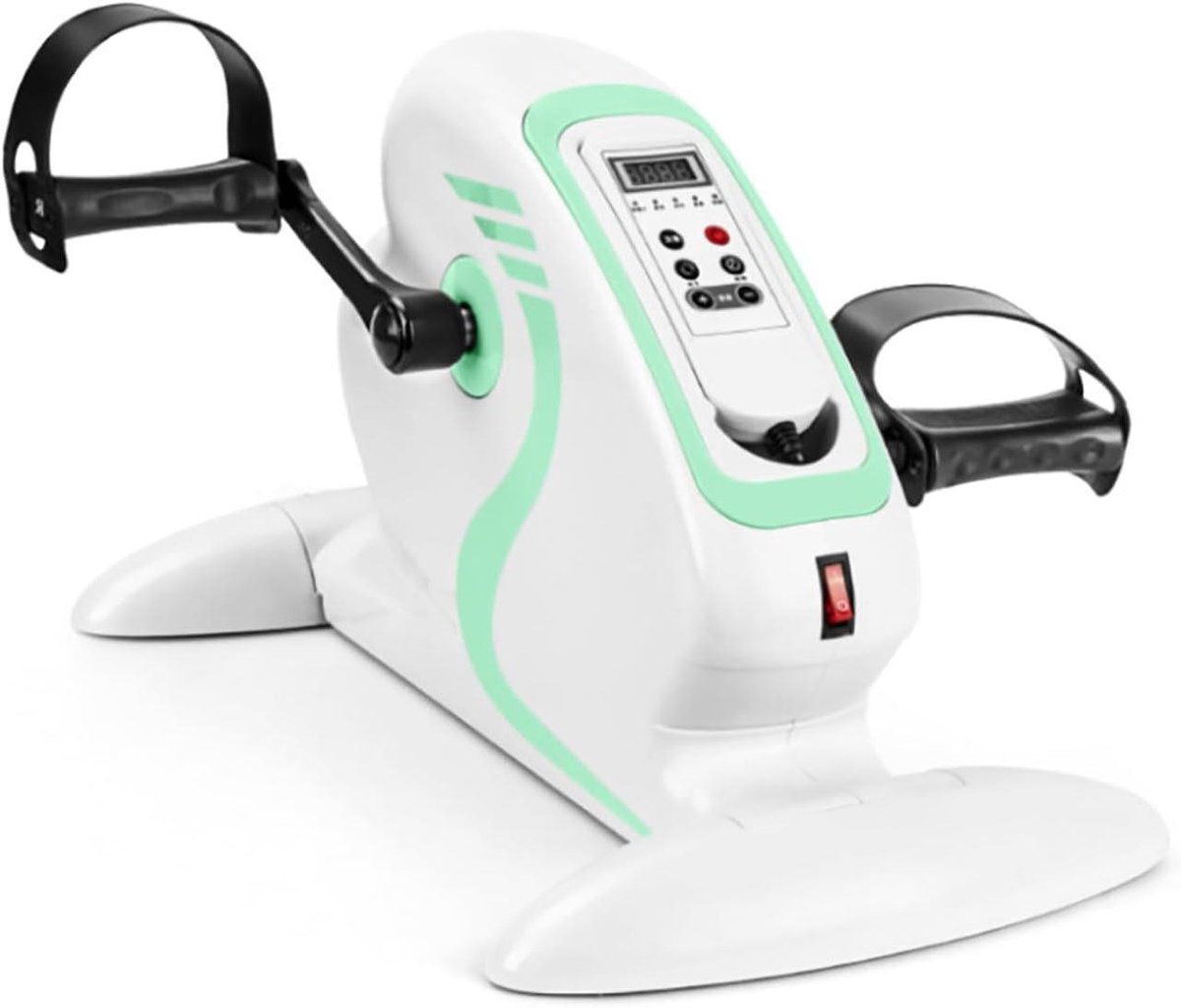 Elektrische Hometrainer - Mini Hometrainer Pedaal - Arm Been Training - Met Afstandsbediening - 48x30x28.5 cm - Meerkleurig