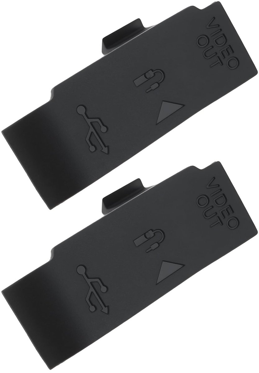 aladdien - Camera MIC Rubber Cover Cap - Beschermende Deksel - 2 Stuks - Geschikt voor camera's - Bescherming tegen stof en vuil - Perfecte pasvorm ...