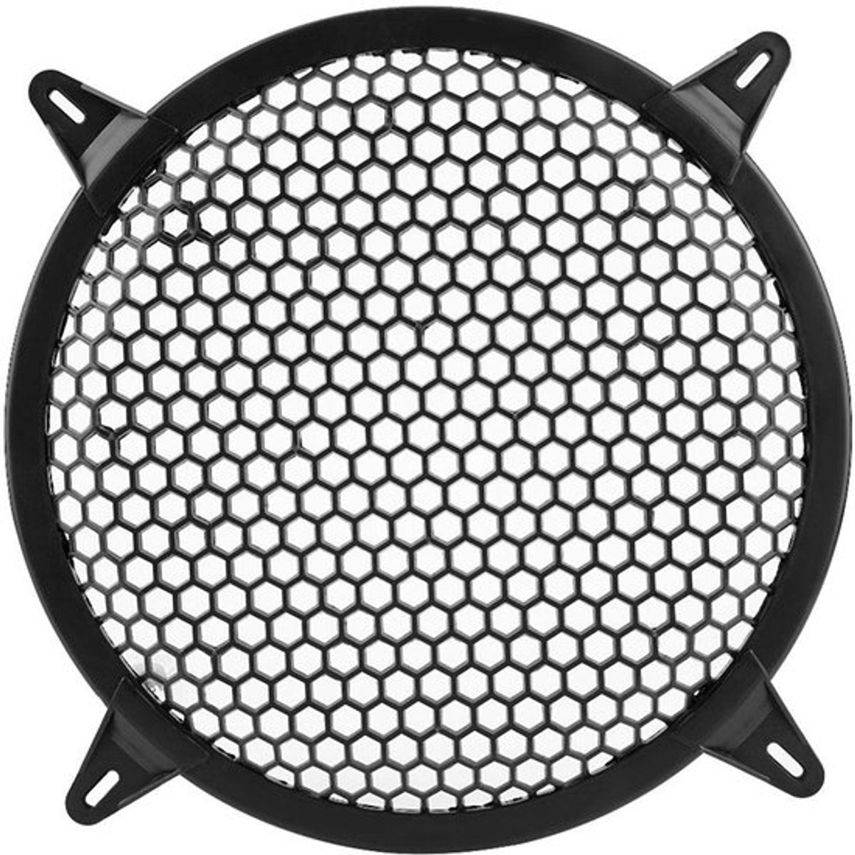 Luidsprekerrooster, auto-audio plastic gaasafdekking woofer luidspreker modificatie beschermkap (10 inch)
