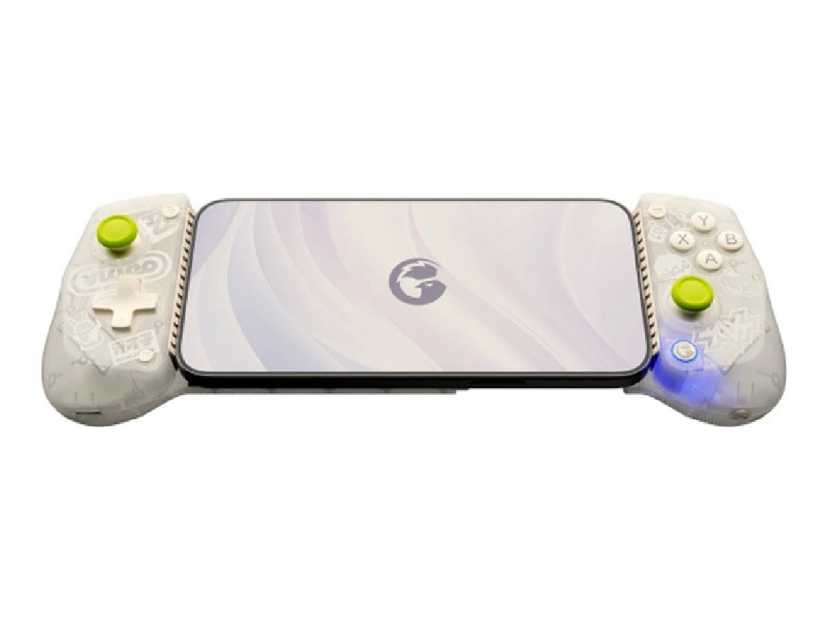 GameSir X5s - Bluetooth Gamecontroller - Hall Effect Sticks - 6-Assige Gyroscoop - Wit/Groen