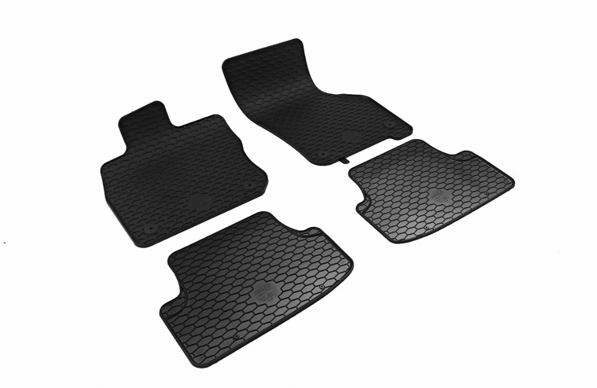 Automatten voor Cupra Formentor ehybrid, Cupra LEON ehybrid, Seat LEON eTSI MHEV en Skoda OCTAVIA 4 e-tec MHEV (2020-heden) - 4-delig - Rubber