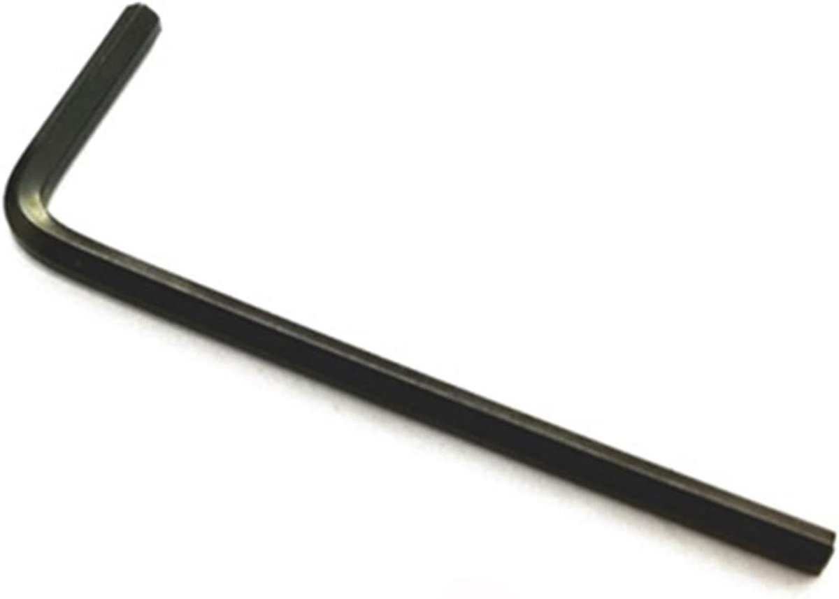 Inbussleutel Set - Zeskant Sleutel - Klus Werk - Platte Eindarm - 1.5 mm - Zwart