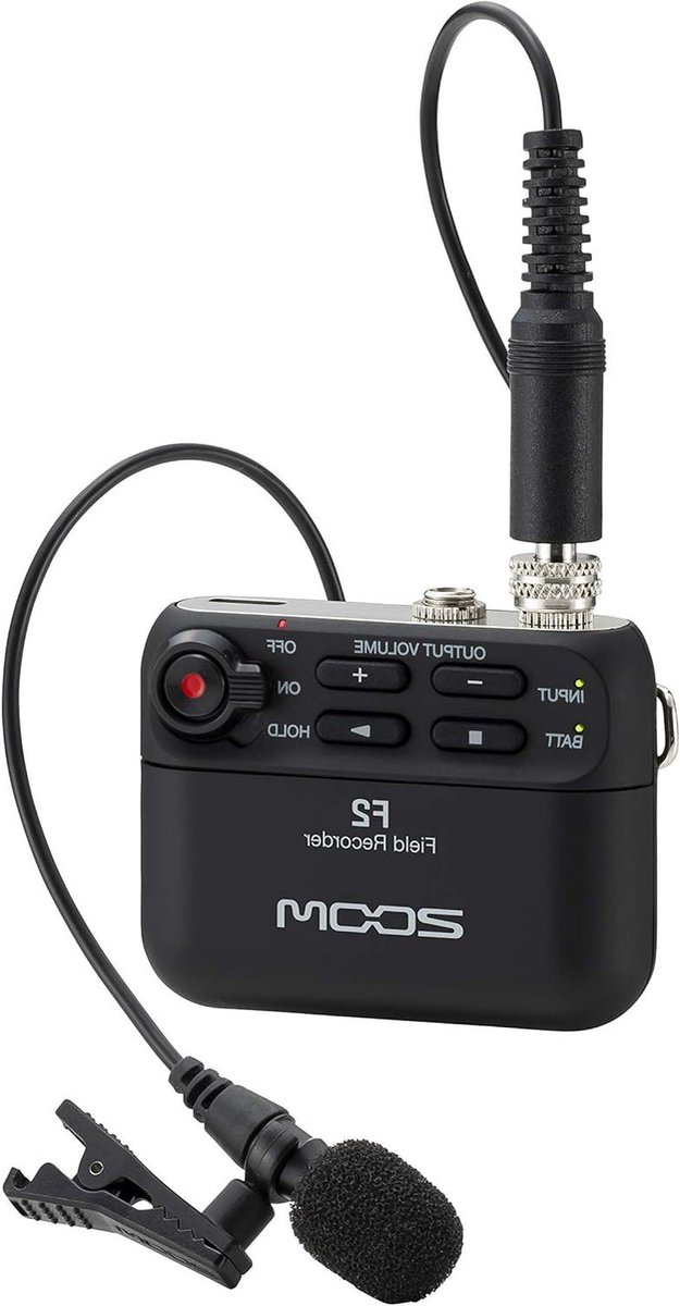 Compacte Recorder - Draagbare Audio - Audio Opnemen - Clipvrije 32-Bit Float - 181 Gram - Zwart