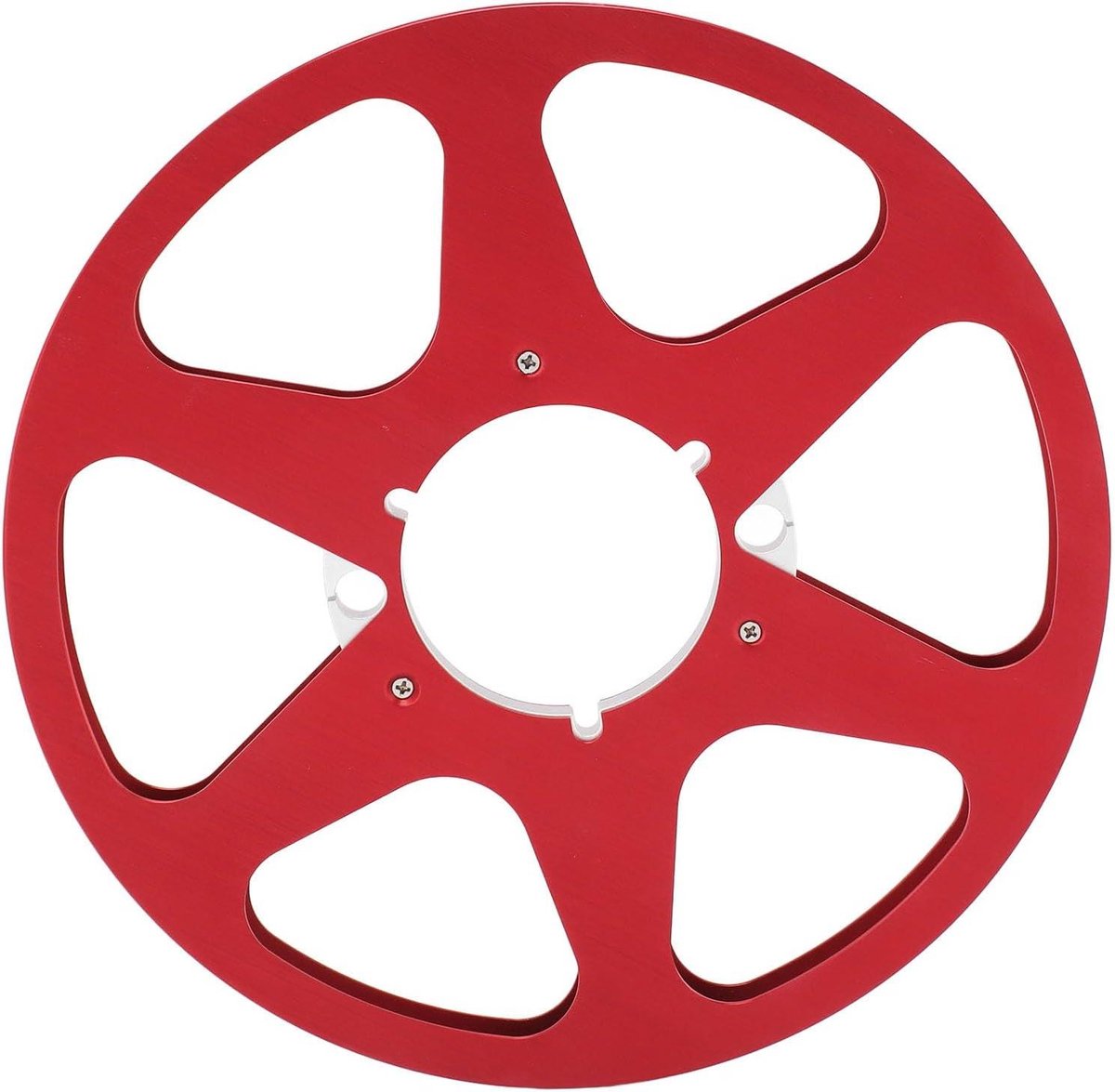 Lege Tape Spoel - Aluminium Spoel Geluidsband Spoel - Muziek Opnemen - 6 Windweerstandsgaten - 10 Inch - Aluminium