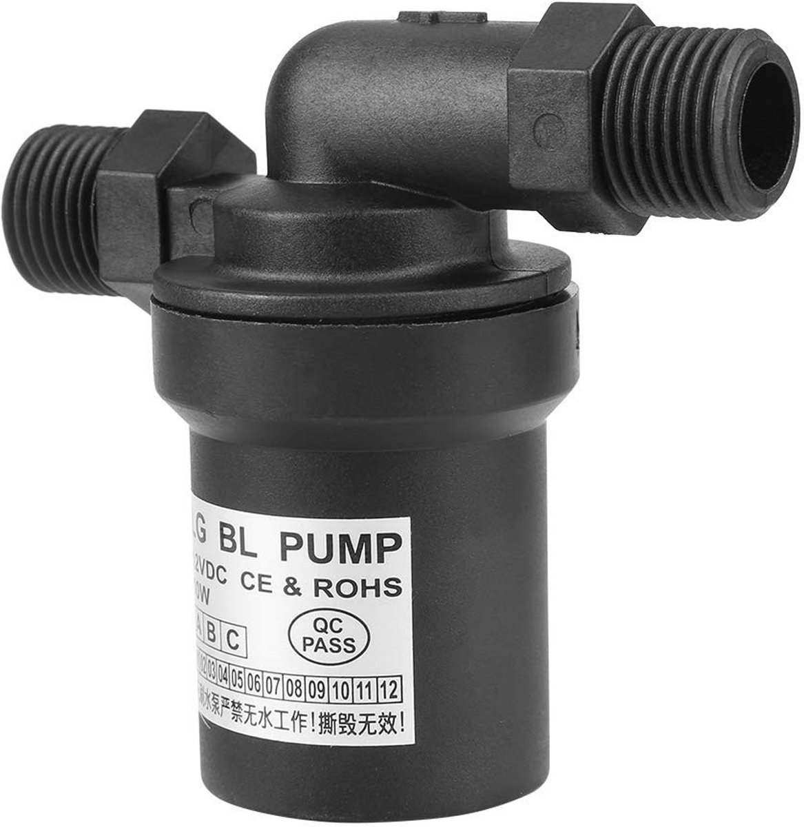 ONF3 - Zonnebooster Waterpomp - 12V 10W - Hoog Temperatuur Brushless - Efficiënte Watercirculatie - Voor Tuin en Vijver - Duurzaam en Betrouwbaa...