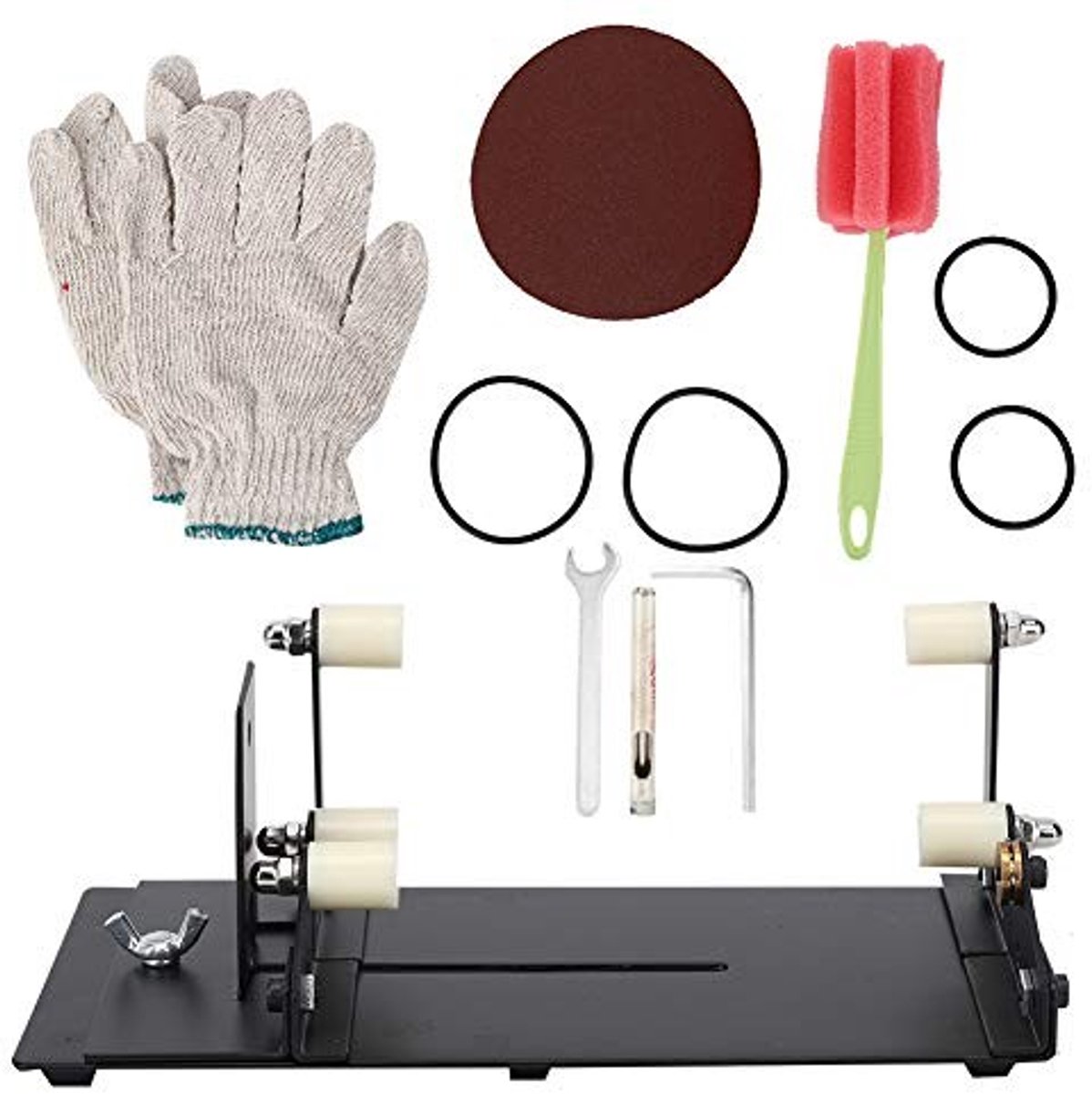 ONF3 - Glazen Fles Snijgereedschap - Handmatige Snijmachine - Ideaal voor DIY Projecten - Compact - Snijgereedschap - Voor precisiewerk - Geschi...