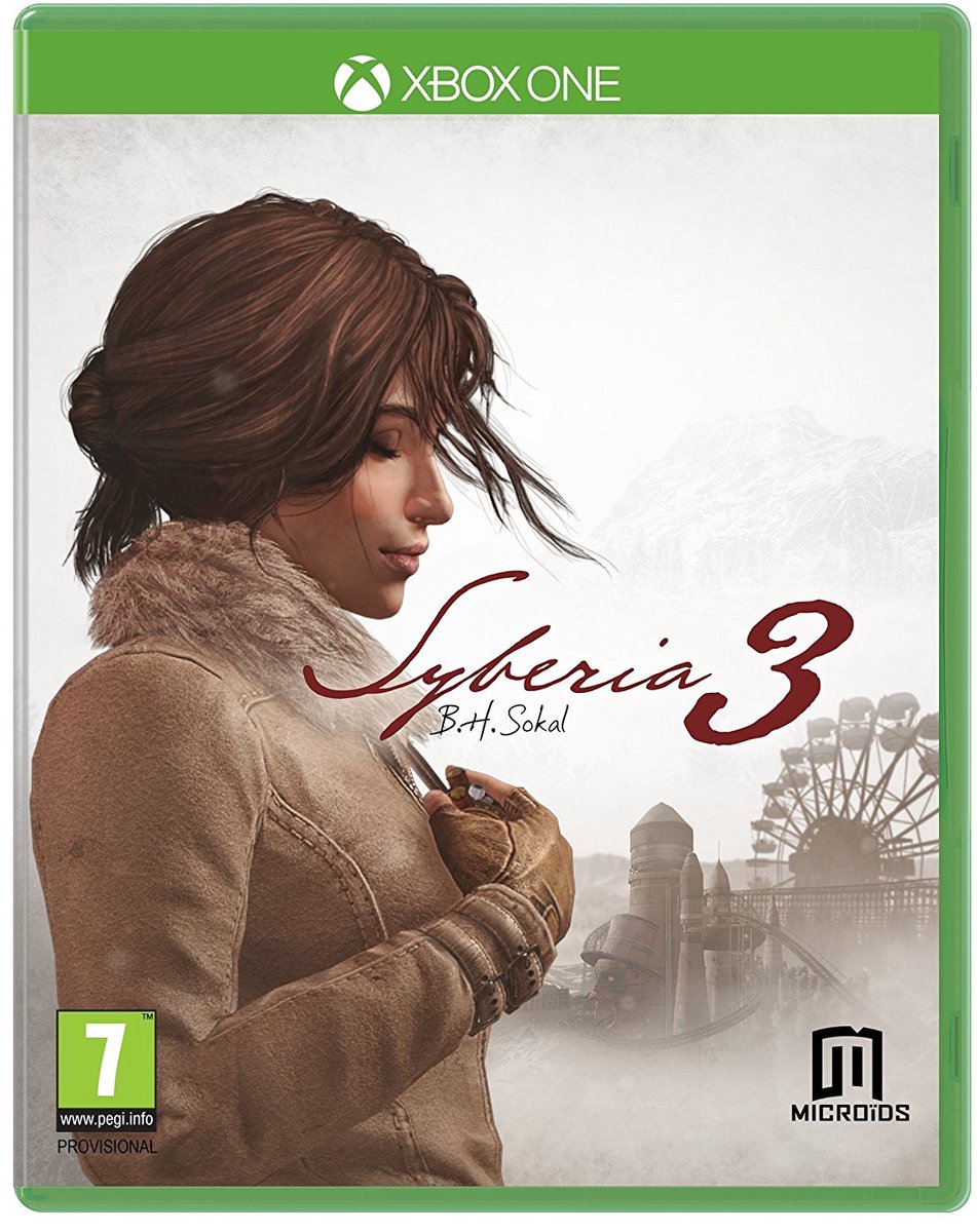 Just for Games Syberia 3, Xbox One, Xbox One, Fysieke media