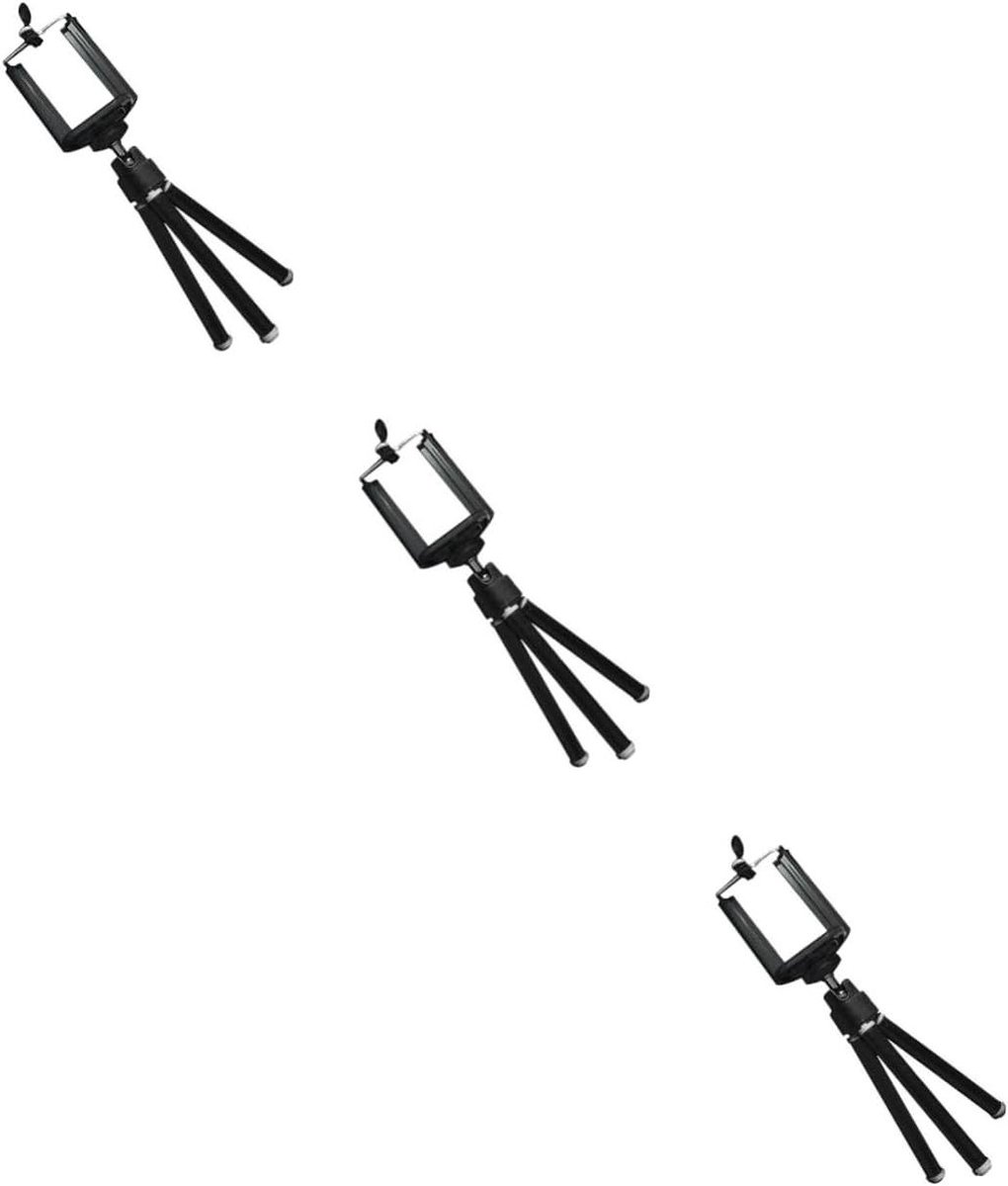 Camera Statief Set - Telefoonhouder Mini - Foto's Maken - Flexibele Poten - 145 cm - Zwart
