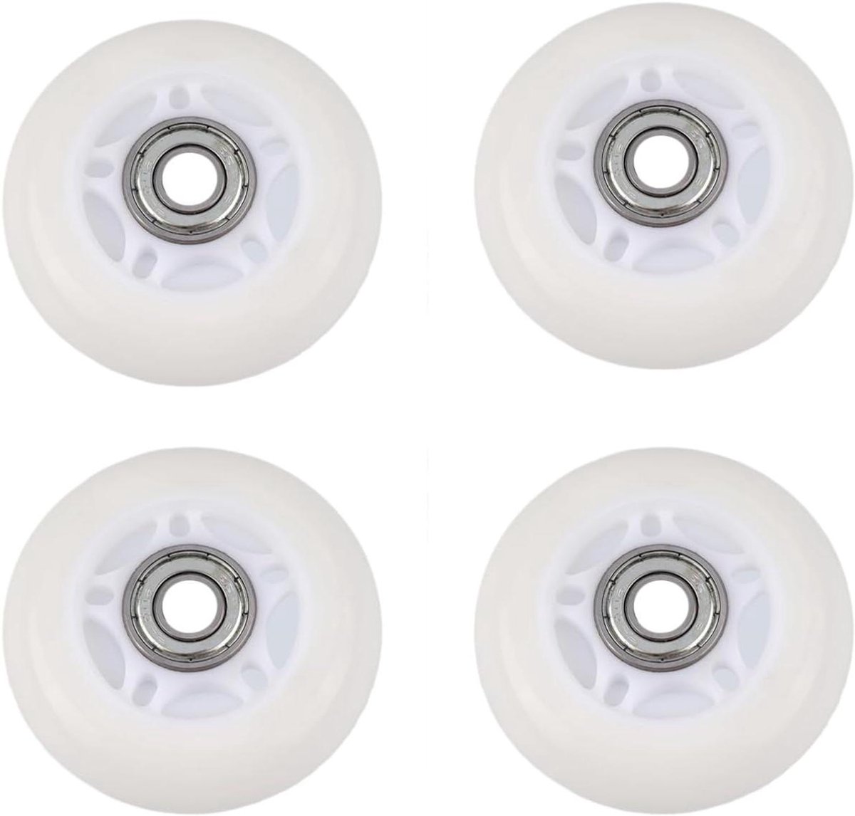 Oplichtende Rolschaatswielen Glitterwielen Schaatsen Duurzaam PU Materiaal 64 mm