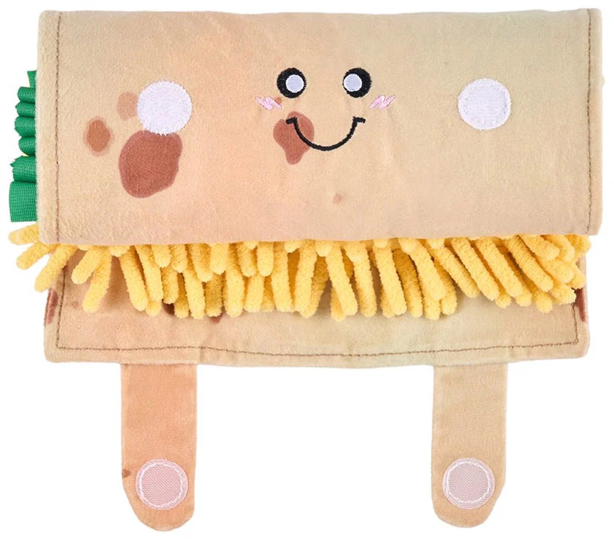 Zippypaws Snufflerz Roll - Burrito - honden snuffelmat en snuffelspeeltje - 23 x 41 x 2,5 cm
