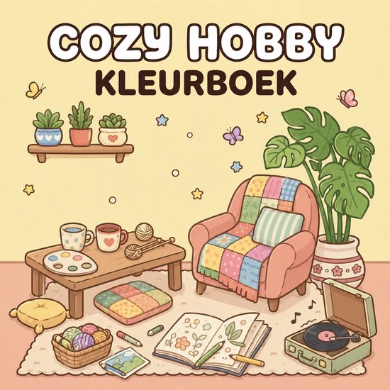 Cozy Hobby Kleurboek - cover