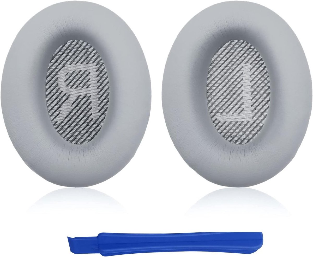 Vervangende Oorkussens voor Bose Hoofdtelefoons - Comfortabele Leer Oorkussens voor QC2, QC15, QC25, QC35 en QC35II, Hoofdtelefoon Accessoires en Reparatieonderdelen