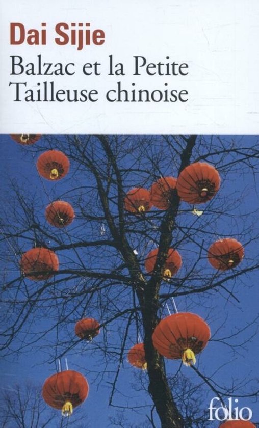 Boek 'Balzac et la Petite Tailleuse chinoise' met een boom vol rode lampionnen op de omslag.