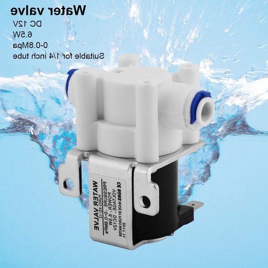 DC12V 1/4 Inch Solenoid Valve - Elektrische Waterklep met Koper Spoel voor Waterzuiveraars, Tuinirrigatie en Industriële Toepassingen van Merkloos — afbeelding 4