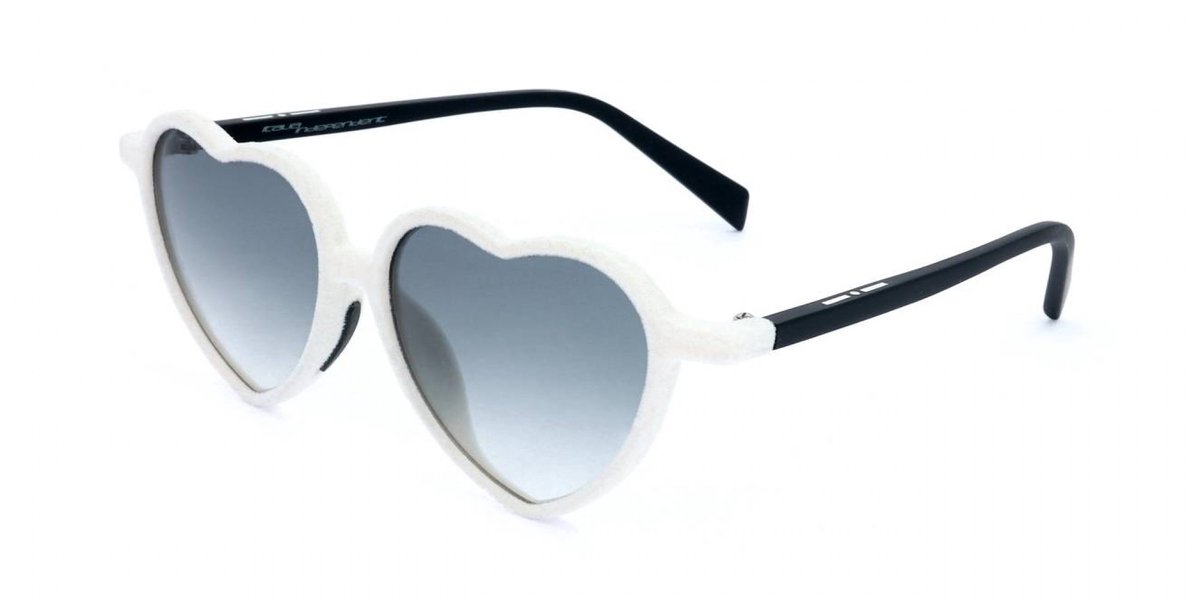 Italia Independent I MODEL 0403 VELVET White 49/12/125 Kinderen Zonnebrillen