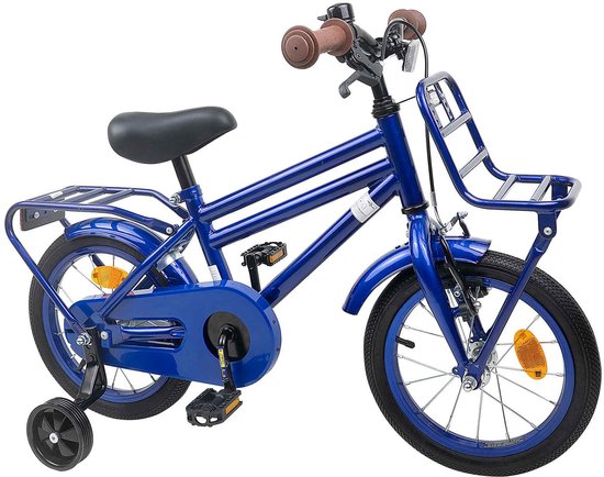 vidaXL - Kinderfiets - 12 - Inch - voor - 2-4 - jaar - oud - Donkerblauw van VidaXL — afbeelding 4