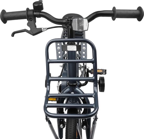 vidaXL - Kinderfiets - 16 - Inch - voor - 4-6 - jaar - oud - Donkergrijs van VidaXL — afbeelding 2