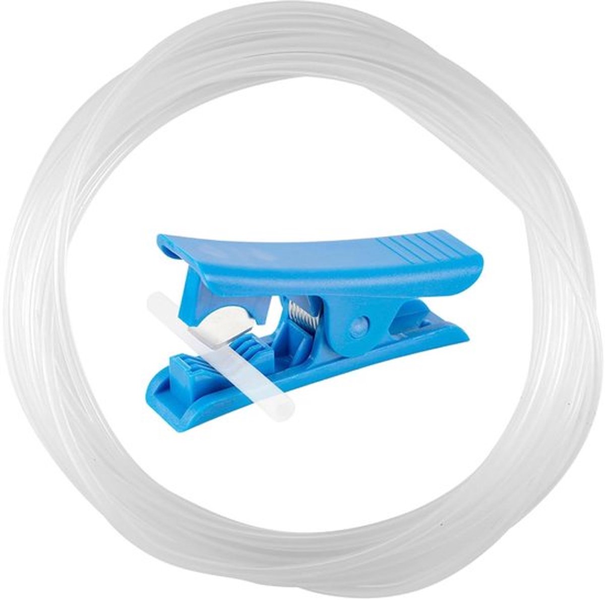5 Meter PTFE Teflon buis met buissnijder - ID 2.5 mm OD 4 mm - Transparant - 3D printer kit 175 mm filament - slang