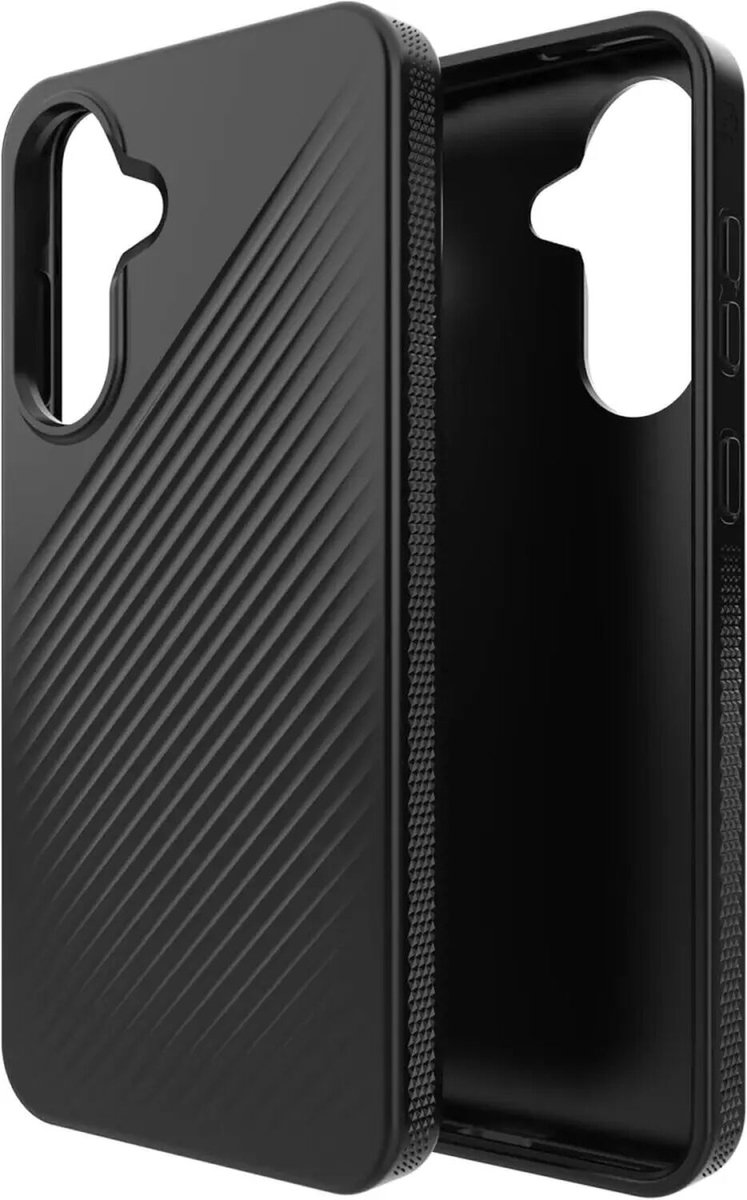 ZAGG Luxe Hoesje Geschikt voor Samsung Galaxy A56 - Grafeen Back Cover - 3M Valbescherming - Zwart