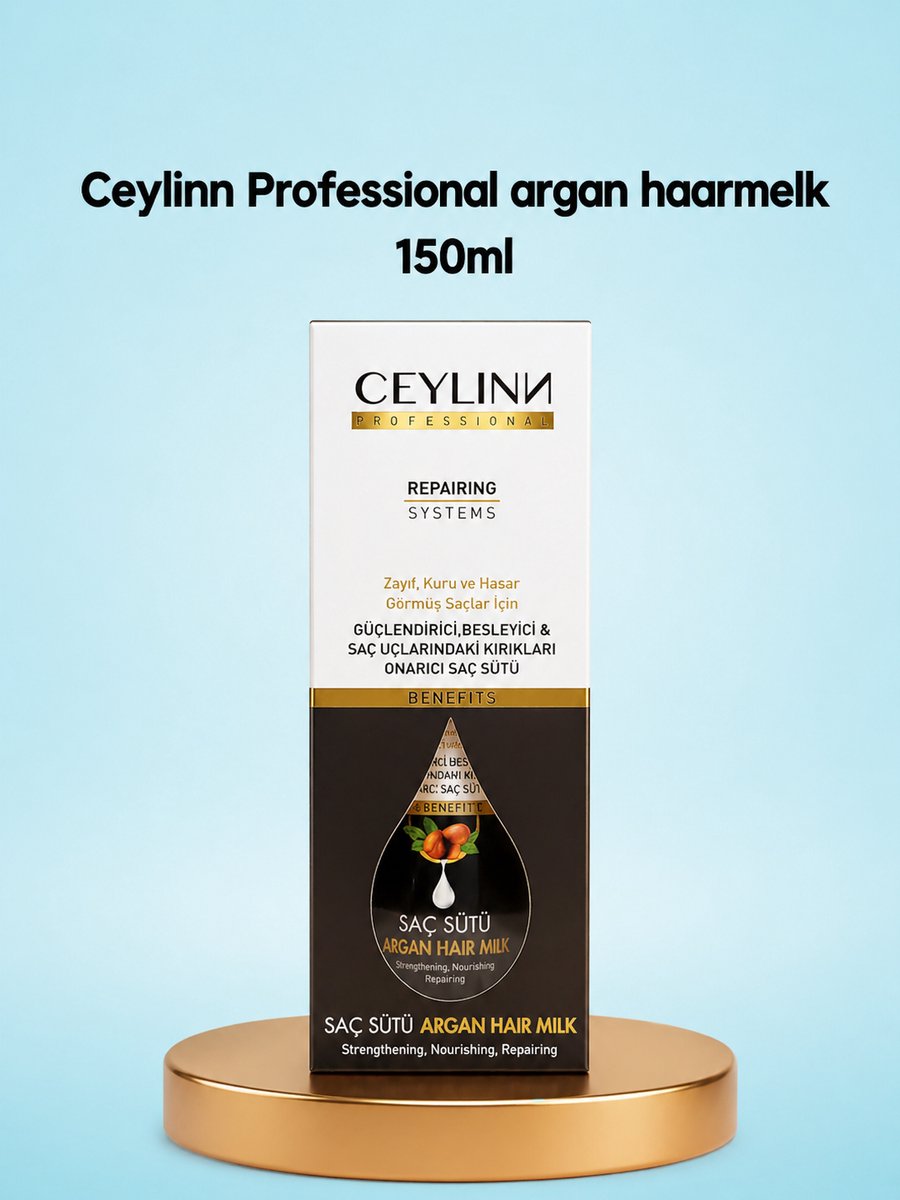 Ceylinn Argan Hair Milk 10 Benefits 150ml