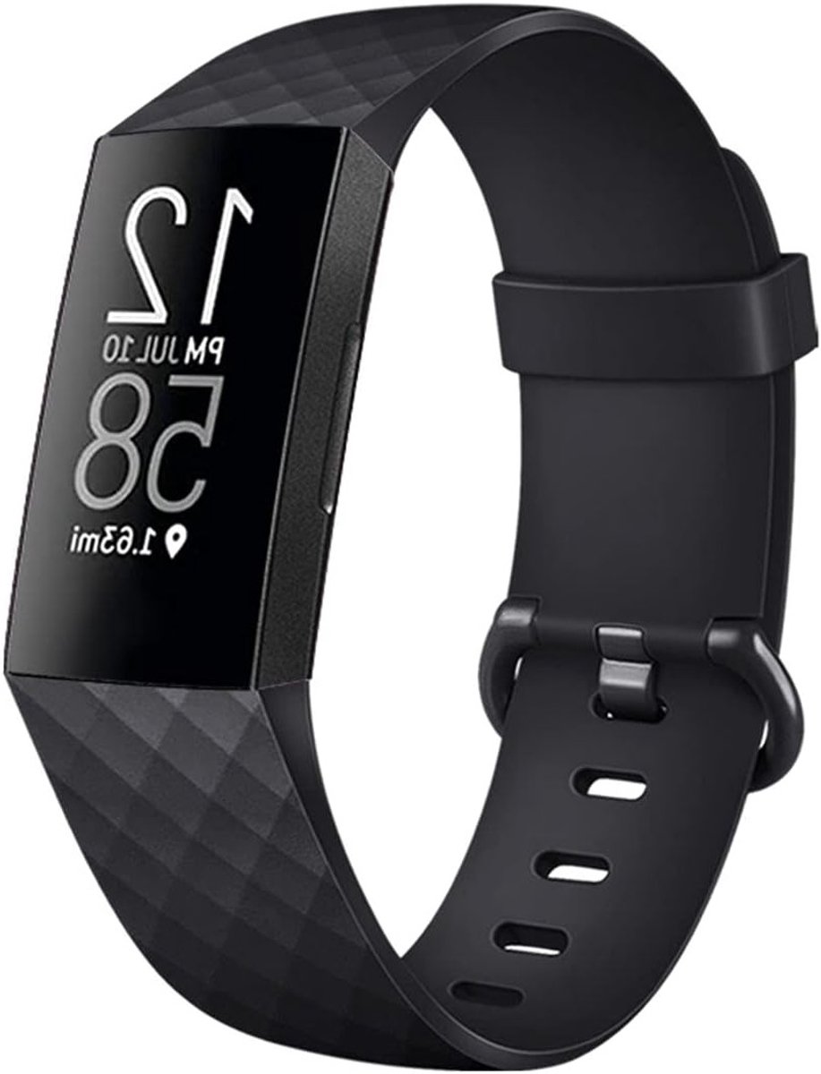 Verstelbare Sport Vervangband voor Fitbit Charge 3 en Charge 4, Comfortabel en Duurzaam Design, Ideaal voor Actieve Lifestyle
