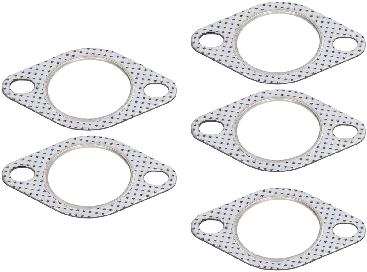 aladdien - Uitlaat Pakking - 5 Stuks - Hoge Temp Proof - Geschikt voor Turbo - Flens Pakking - Ideaal voor Auto's en Motoren