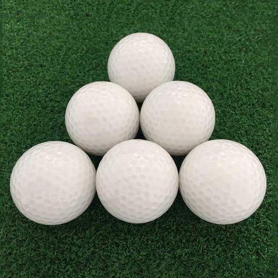 Golfballen met LED-verlichting - 6 Stuks voor Nachttraining, Lange Afstand en Precisie Schoten van Merkloos — afbeelding 3