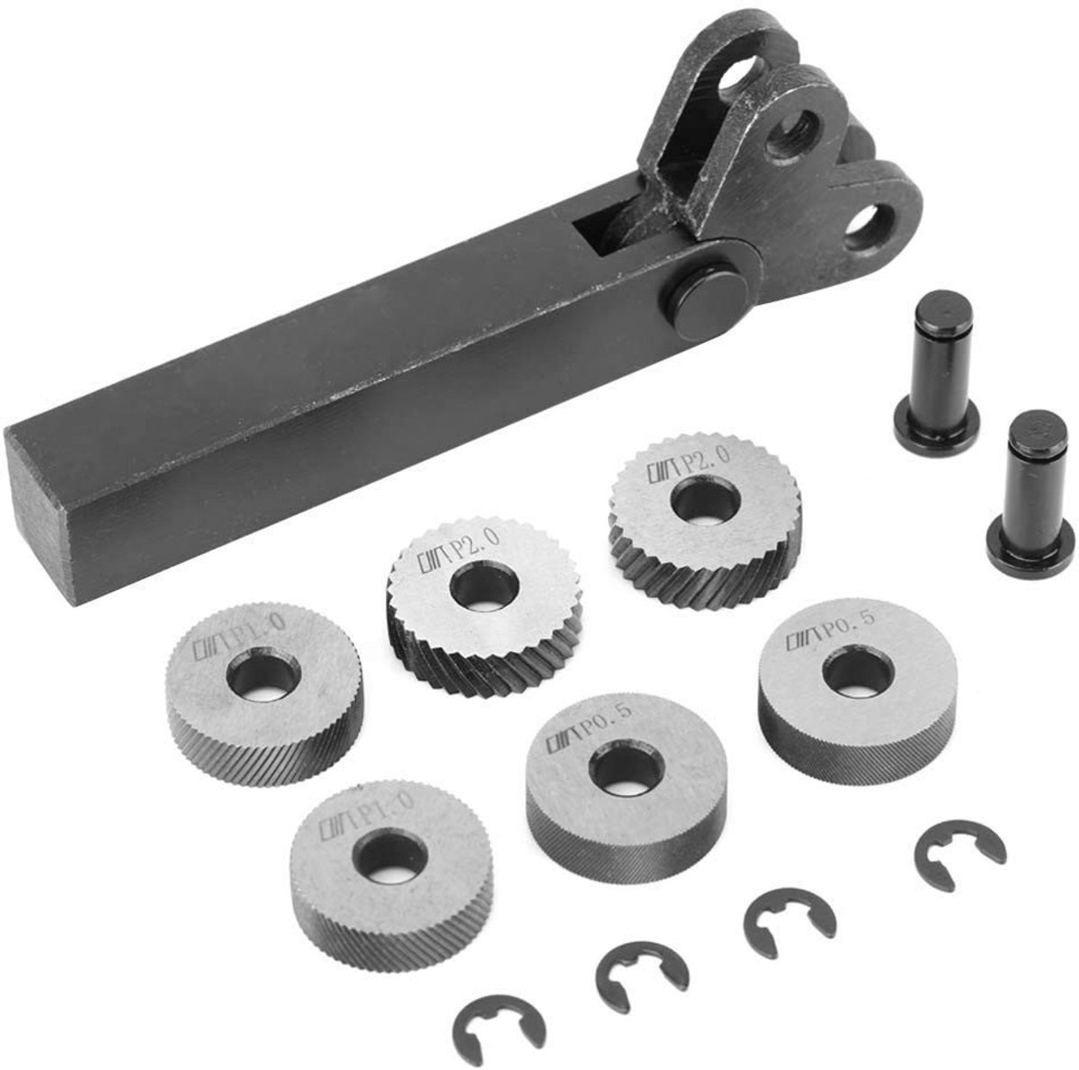 aladdien - Zigrinatuur Set - Stalen Knurling Tool - Precisiewerk - Professioneel - Precisie gereedschap - Hoogwaardige kwaliteit - Geschikt voor fij...