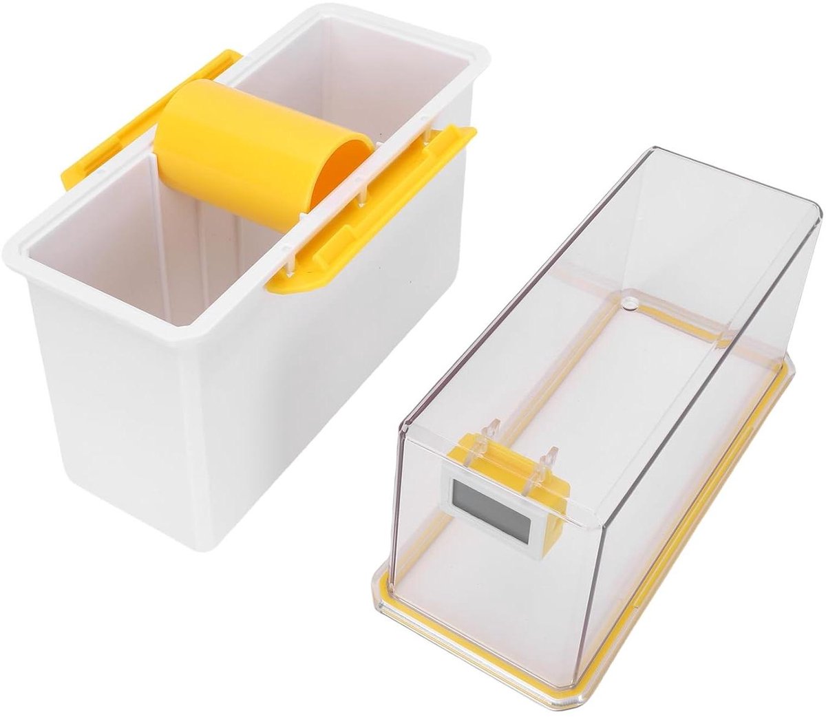 Filament Droogbox - Opslag Container - 3D Printen Verbeteren - Met Temperatuur Meter - 1.75mm Filament - Transparant