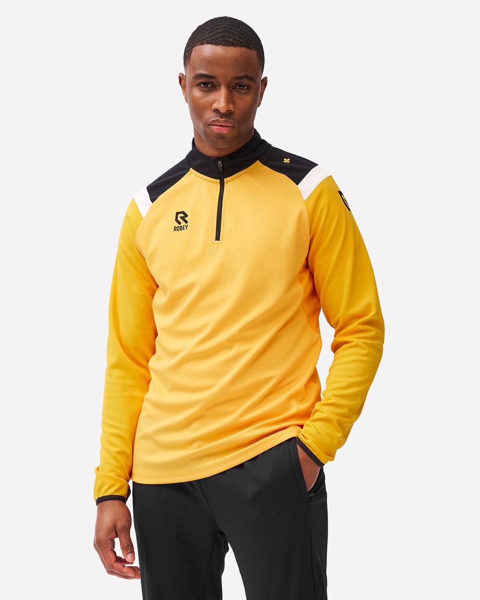 Robey Control Half-Zip Top - Geel - 140