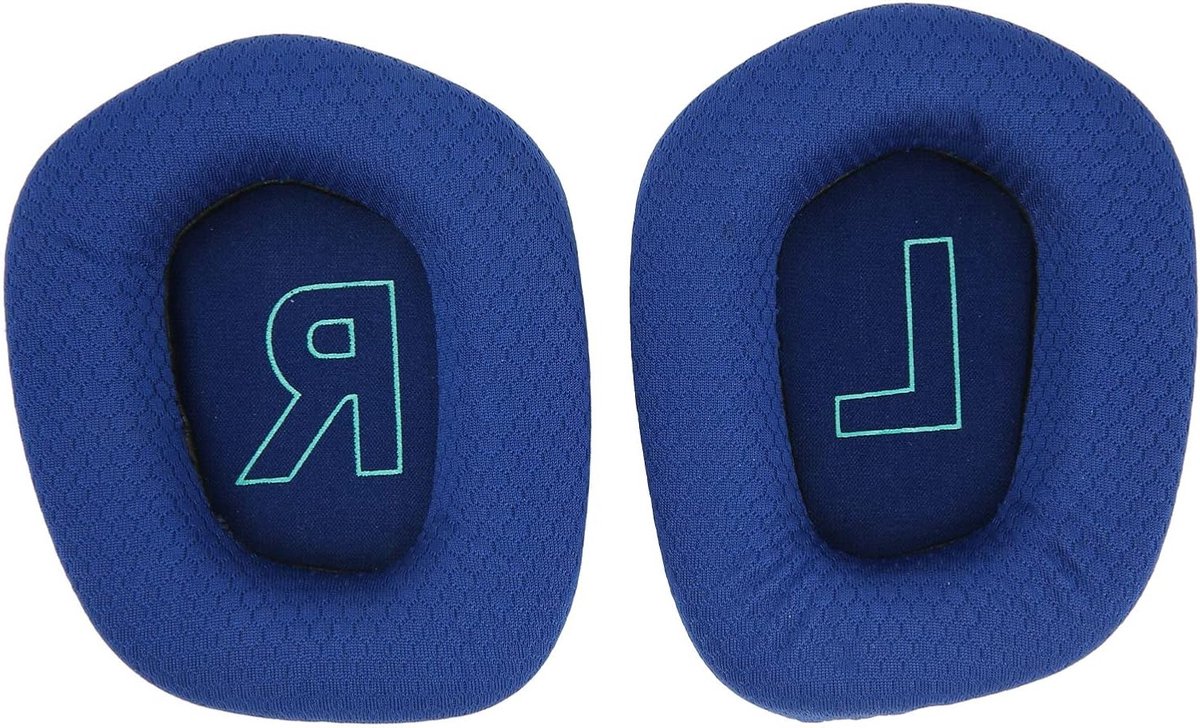 Vervangende Oorkussens voor Gaming Headsets, Comfortabele Oorkussens, Reparatie Onderdelen voor Geluidservaring (Blauw)