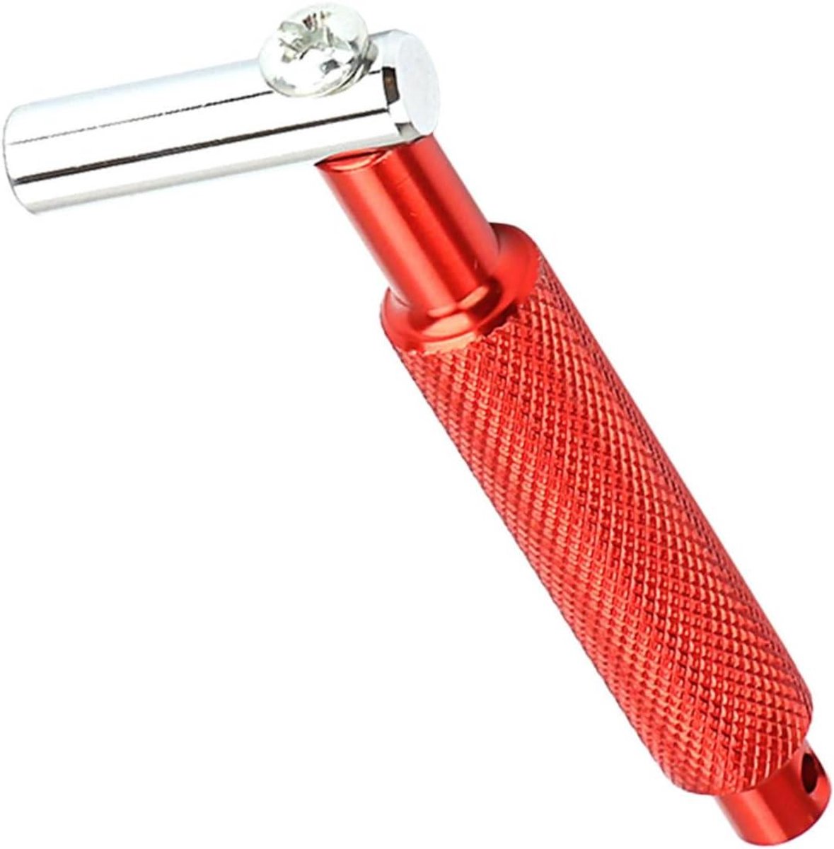 Drumsleutel Metaal - Stemgereedschap - Drum Stemmen - Universeel Geschikt - 10.1 cm - Rood