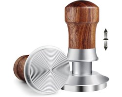 Koffie Tamper - Espresso Perser - Perfecte Espresso - Constante Druk - 51 mm - Hout