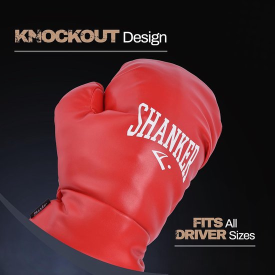 Golf Driver Hoes - Headcover Bokshandschoen - Club Beschermen - Bokshandschoen Design - 366 cm - Rood van GOLF — afbeelding 3