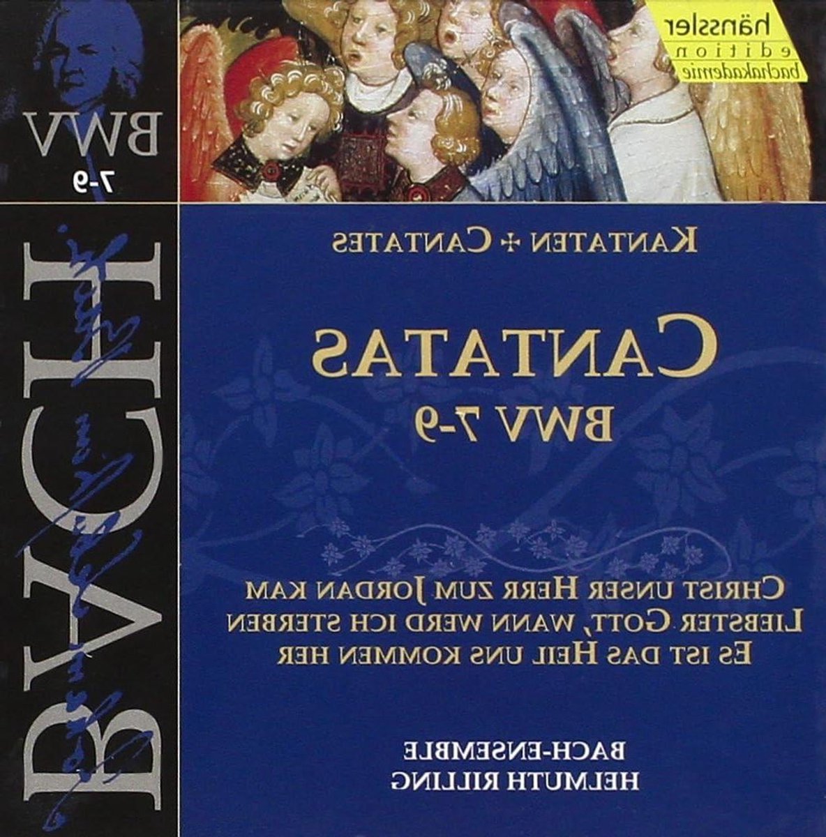 Bach Cantatas CD - Klassieke Muziek Opname - Muziek Luisteren - Originele Uitgave - 142 x 1 x 125 cm