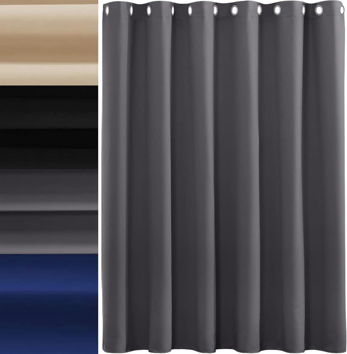 Thermostaat Gordijnen - Verduisterend Raambekleding - Energie Besparen - Geluidsreducerend