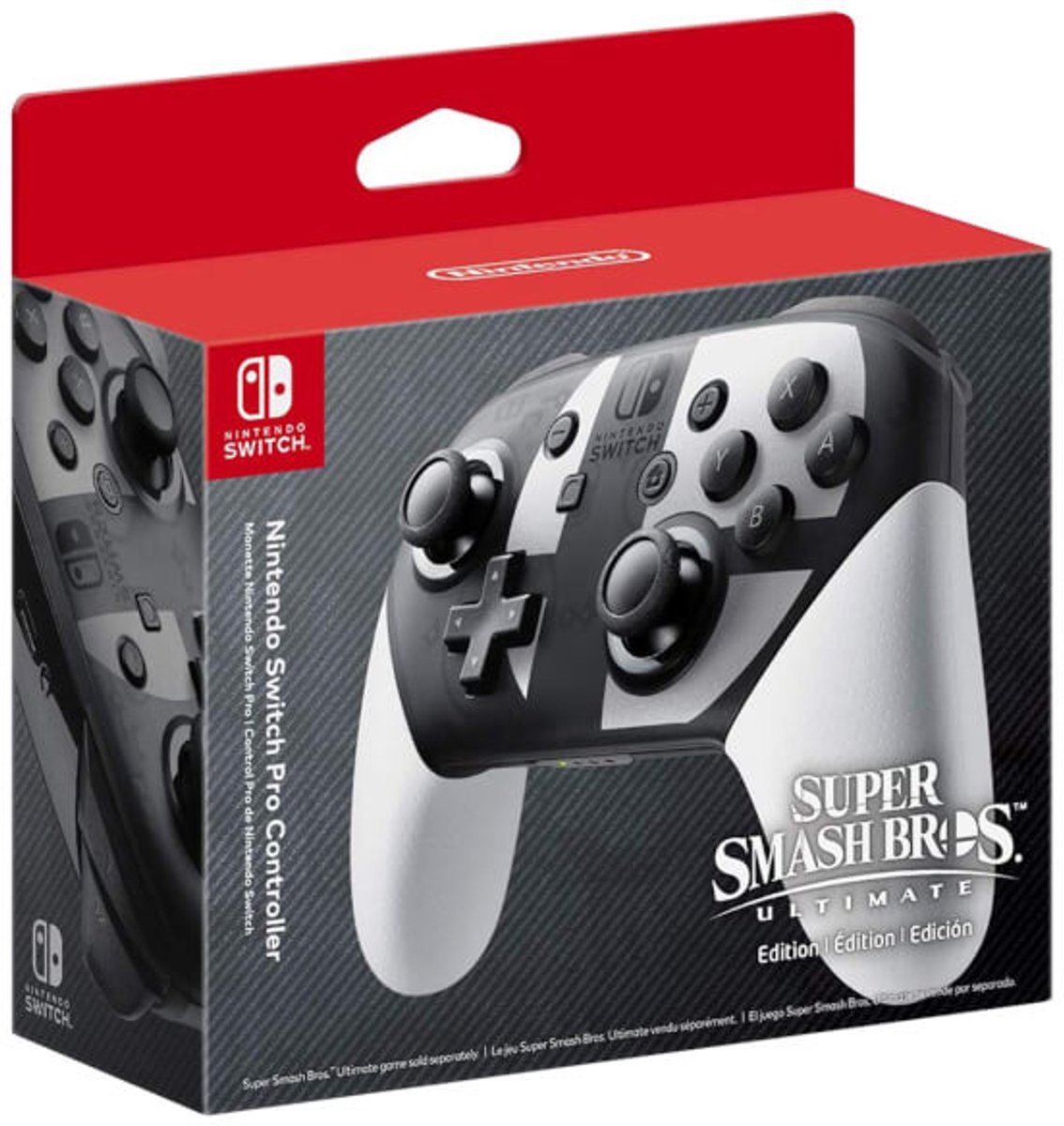 Nintendo Official Switch - Pro Controller - Super Smash Bros. - Special Edition JP Switch – foto 4
