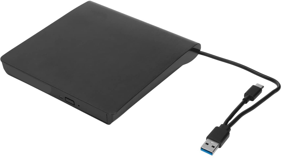 Store_8 - Externe DVD Drive - USB 3.0 - Compatibel met Laptops en Desktops - Snelle Gegevensoverdracht - Geschikt voor Diverse Besturingssystemen -...