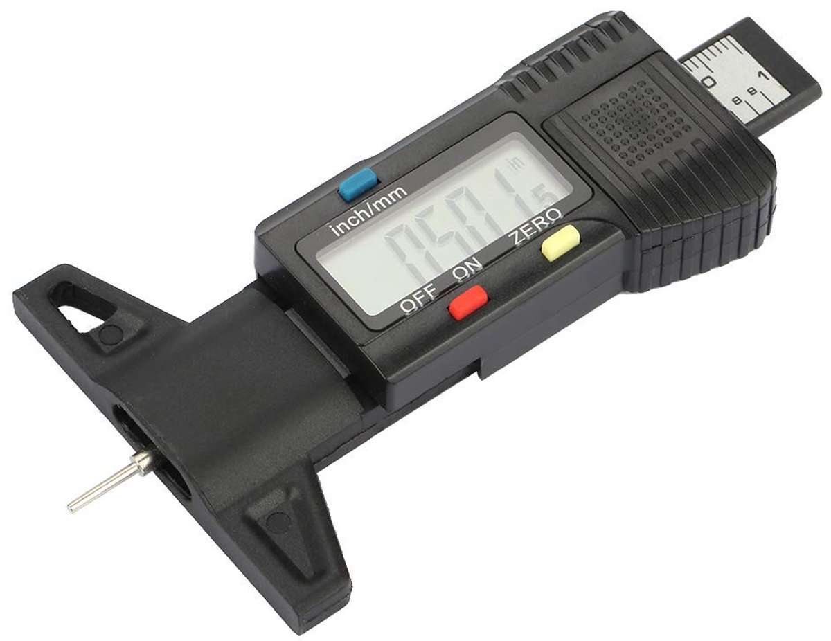 Store_8 - Digitale Diepte Meter - LCD Scherm - Precisie Metingen voor Auto's - Gebruiksvriendelijk en Betrouwbaar - Geschikt voor Vrachtwagens en B...