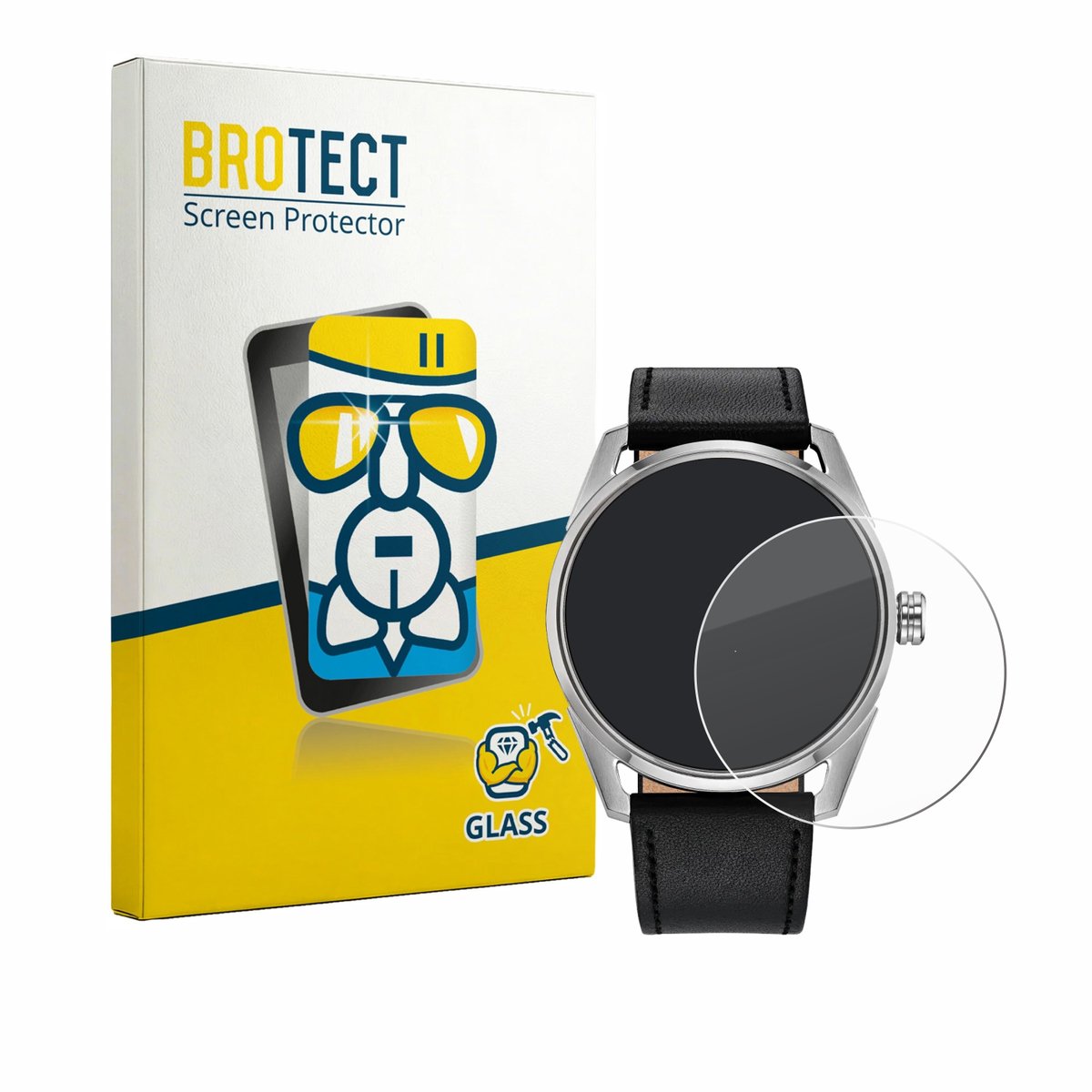 BROTECT - Glas Screenprotector voor Citizen Star Wars Duel 2.0 - Gehard Beschermglas 9H