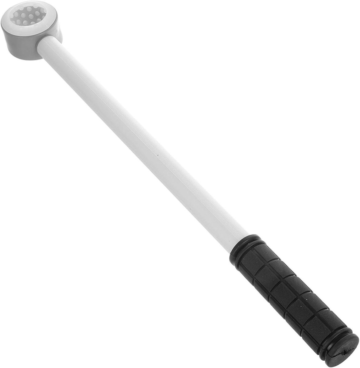 Raamopener Stang - Venstergreep Verlenging - Ramen Openen Sluiten - Antislip Siliconen Grip - 47 cm - Zilver