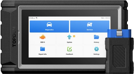 Topdon ArtiDiag800BT 2 - Uitleestablet - OBD2 scanner - 28 servicefuncties - Nederlands