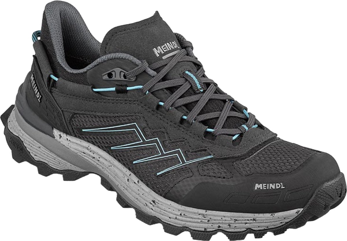 Meindl JAMAICA LADY GTX V 01 7 5 Dames waterdichte lage wandelschoenen Schwarz Azur Zwart
