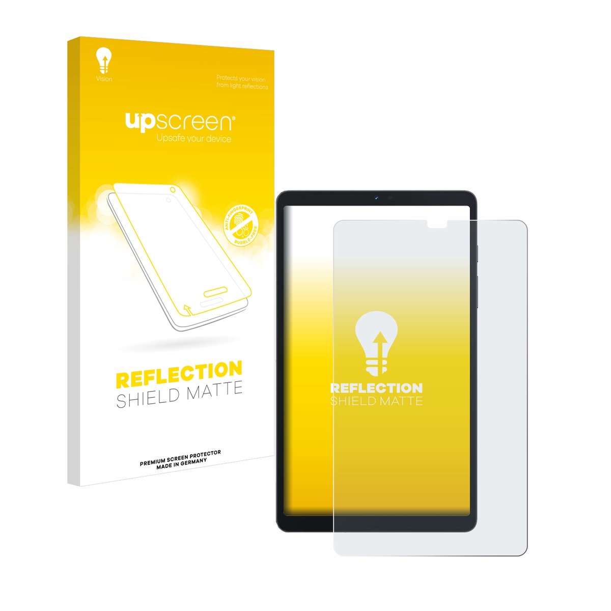 upscreen - Screenprotector voor Blackview Tab 60 8.68" - Folie Beschermfolie anti glare matte