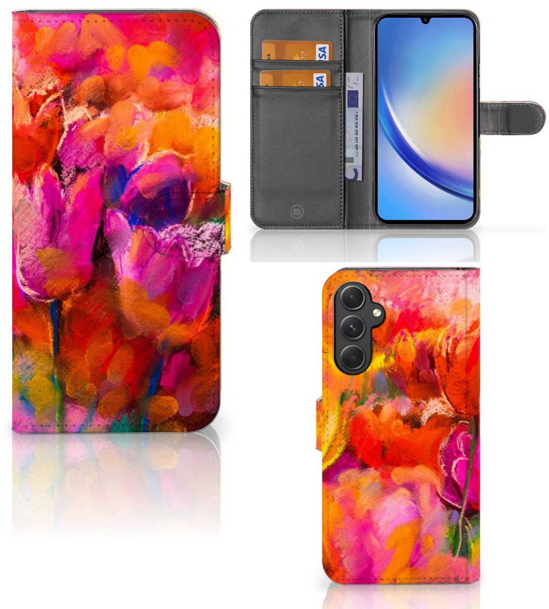 Hoesje Samsung Galaxy A24 4G Tulips